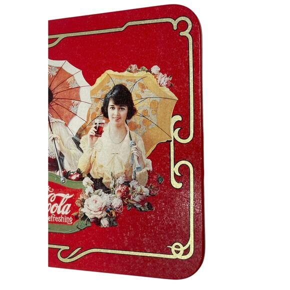 Coca-Cola Vintage Reproduction Signs by Bristolware 1994 Licensed Set of 2 - Picture 7 of 16